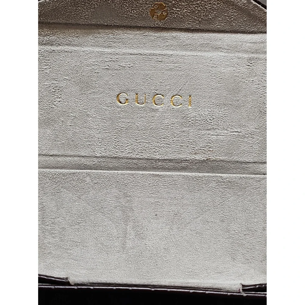 GUCCI Sunglasses Teardrop Black Gold Men's GG2887 S